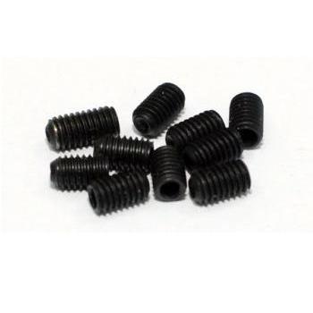 MpJet Grani acciaio punta piana M4x4 10pz - 0461